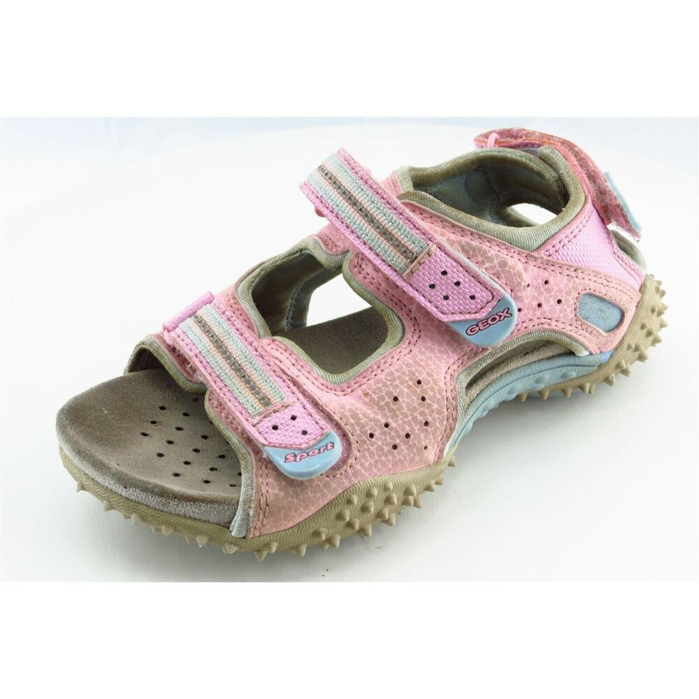 Geox Toddler Sz 10.5 Medium Pink Sandals‎ Synthetic